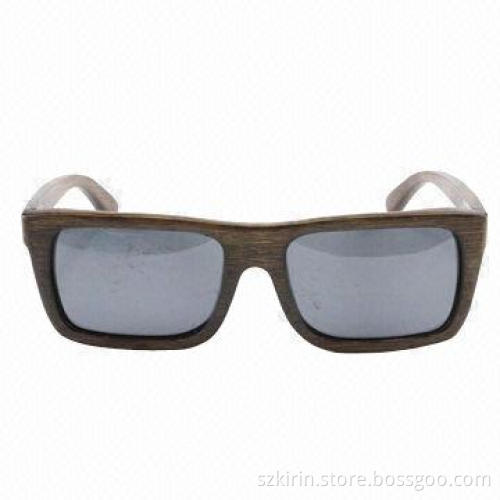 Nature Wood Board Sunglasses, Environmental Protection Painting